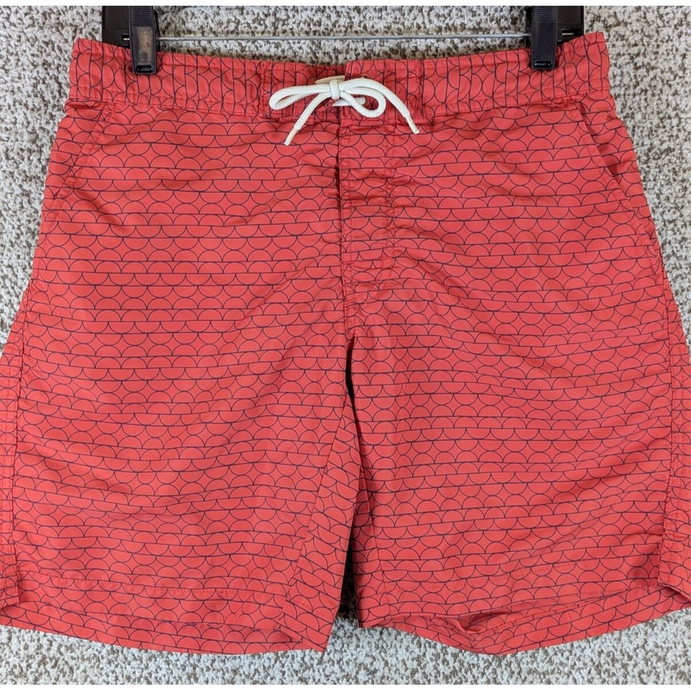 UNIQLO‎ Swim Trunks Men's Size Large Red Swim Surf Beach Wear
